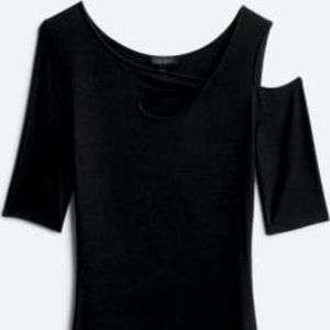 GOLDRAY Xandra Ribbed Knit Dress